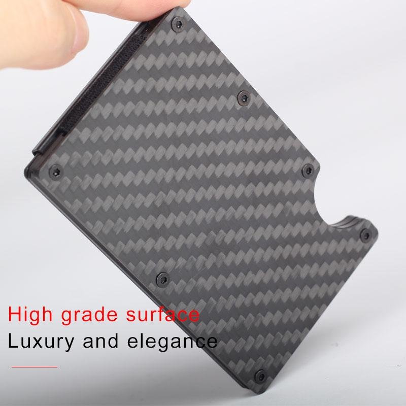 High End 100% Pure Carbon Fiber Business Card Cases Card Holders 4