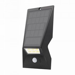 Shenzhen New Design with PIR Motion Sensor Solar LED Wall Light for Outdoor