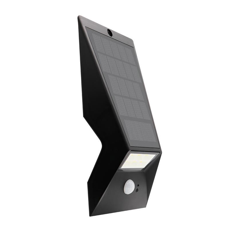 Shenzhen New Design with PIR Motion Sensor Solar LED Wall Light for Outdoor 5