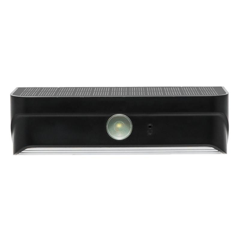 Modern Security Decorative Lamp Outdoor Sensor LED Solar Gate Wall Lights