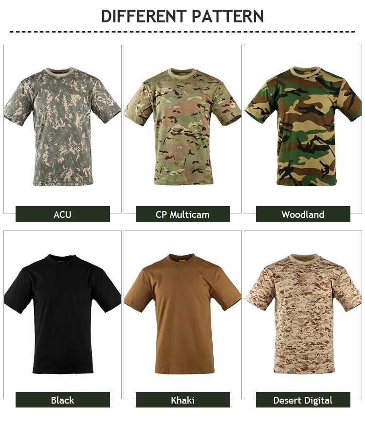 Military T Shirts Wholesale Mens Camouflage T Shirt Camouflage Tshirt 2