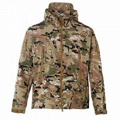 Outdoor TAD Hunting Military Tactical Hiking Waterproof Softshell Jacket Men 