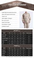 BDU Uniform T/C 65/35 Combat Military Camouflage Tactical Army Uniform 2