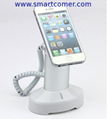 COMER security mobile phone locking holder with alarm sensor cable and charging 