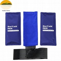 Reusable and microwavable hot cold gel pack 
