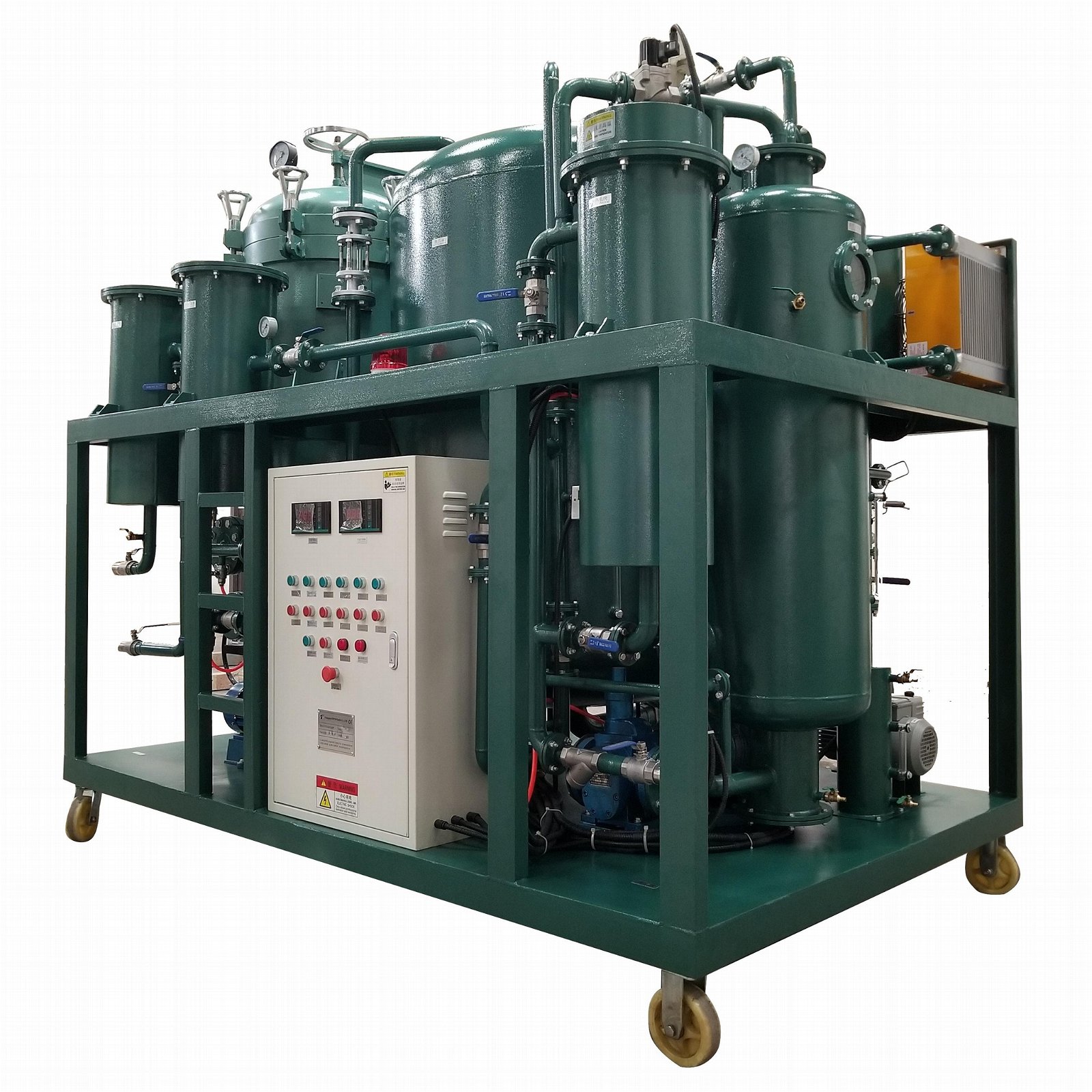 Hot sale TYS Series Waste Oil Decoloration Vacuum Oil Purifier 4