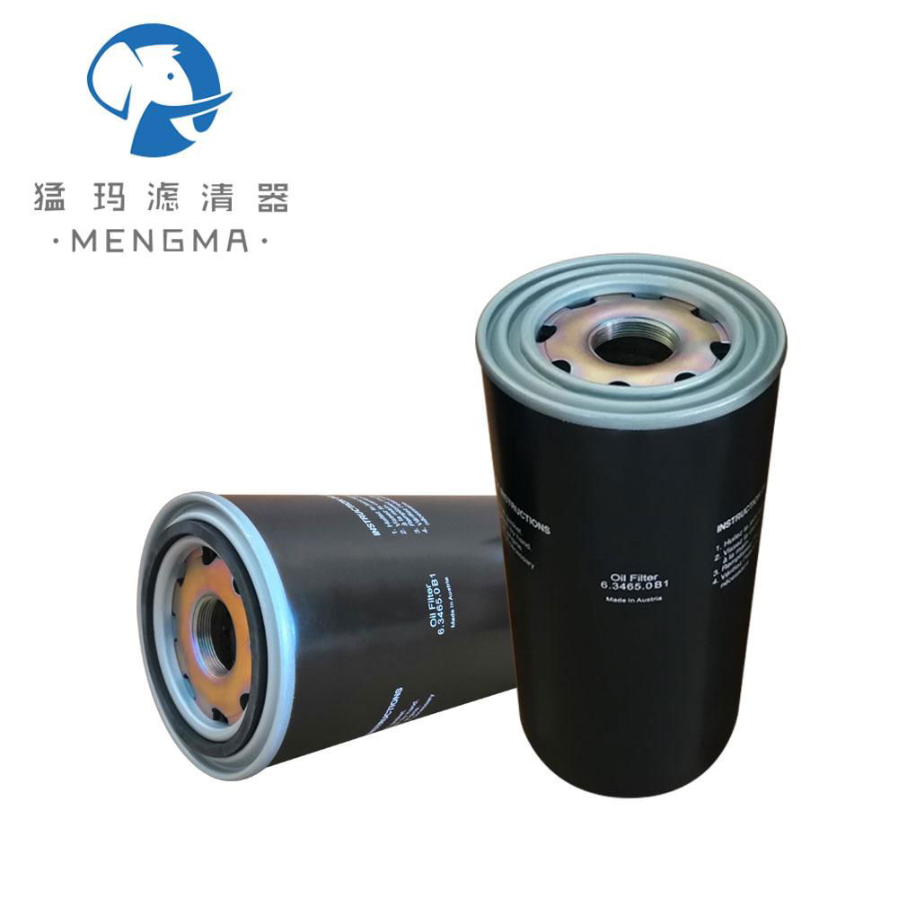 black color kaeser oil filter 6.3465.0B1 for kaeser compressor parts 2