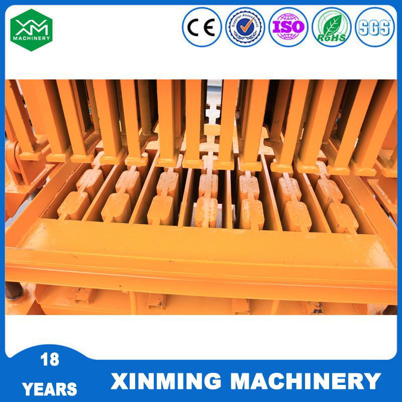 Xinming QTJ4-40 hollow block making machine hourdis block machine 4