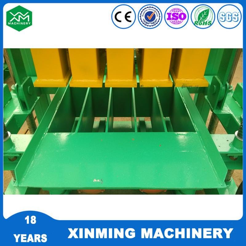 Xinming QTJ4-40 block brick making machine cement brick molding machine 4
