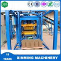 QT4-18 Hydraulic Brick Machine Curved block forming machine in factory