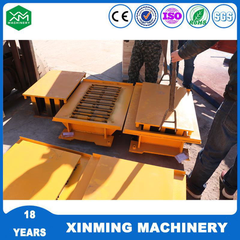 XInming QT4-18 Hourdis block making machine brick machine 5