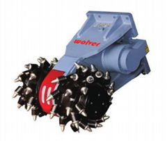 hydraulic drum cutter of excavators