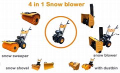 6.5HP Snow sweeper