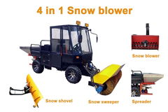 Multi-function snow plough