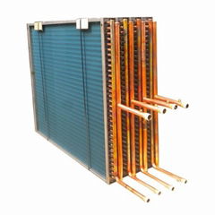 Copper Tube Hydrophilic Aluminum Fin Heat Exchanger