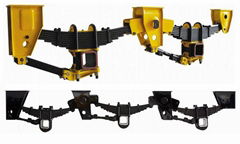 Low Chassis Mechanical Suspension Tandem Overslung Suspension