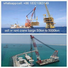 buy floating crane charter crane barge sell crane ship 3000t 3500t 4000t 5000t