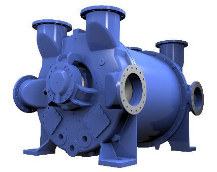 2BE系列水环真空泵 气体传输水循环高真空度铸铁高效卧式压缩机 3