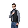 Polyester Electric Battery Powered Warm Vest Windproof Sleeveless Heated Vest 1