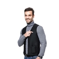 Polyester Electric Battery Powered Warm Vest Windproof Sleeveless Heated Vest 3