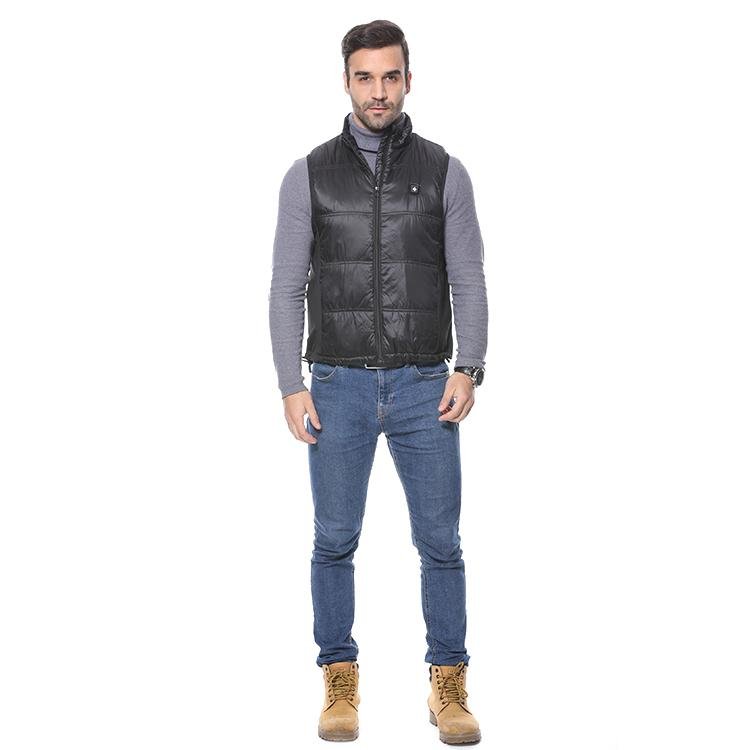 Electric Portable Body Warmer Thermal Clothing Waist Adjustable Mens Heated Vest 4