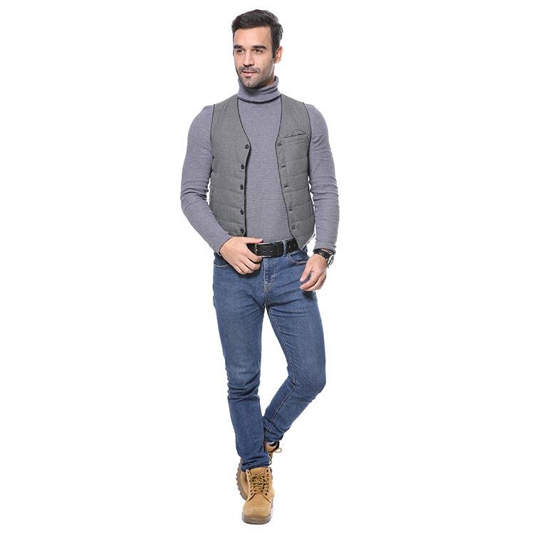 Mens Electric Warm Waistcoat Winter Heated Warming Vest for Suit 2