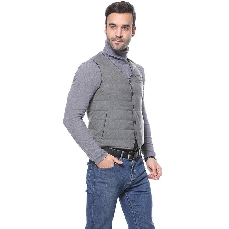 Mens Electric Warm Waistcoat Winter Heated Warming Vest for Suit 5