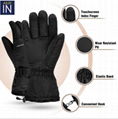 Electric Rechargeable Touchscreen Thermo Heated Gloves with Battery Pack 4