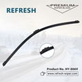 Refresh exact fit wiper blades flat