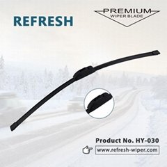 Frameless Universal Wiper Blades With U Hook Manufacturer HY-030 