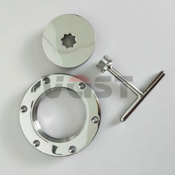 Stainless steel boat accessories dock marine parts yacht marine deck plate cowl 