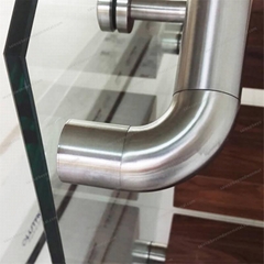 stainless steel glass railing pipe joint elbow