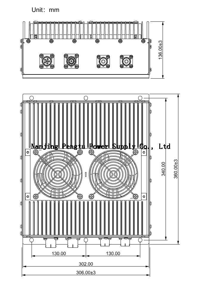 6.6KW Series Li-on battery charger for heavy machine agriculture 2