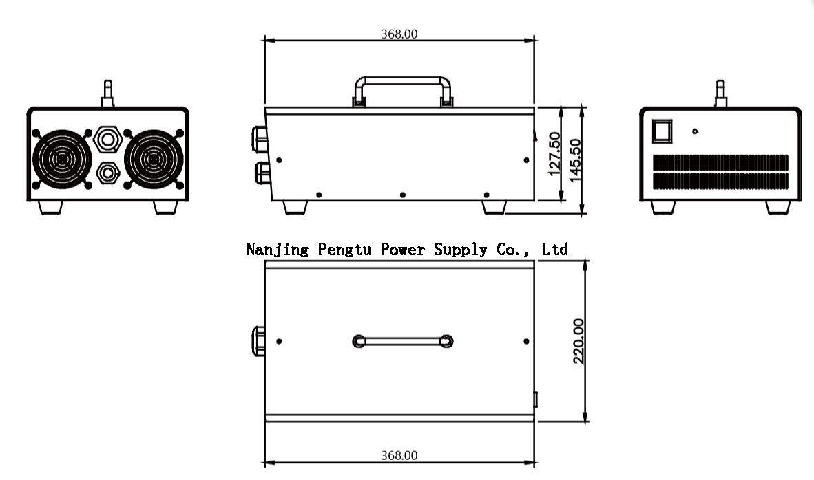 3KW Series Sealed Portable charger 2