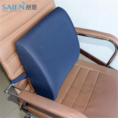 Lumbar pillow with adjustable strap for car office chair support back rest cushi