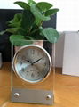 Personalized Glass award table clock