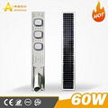 60W All in one solar street light 5