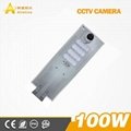 30-100W All in one solar street light with wifi camera 6
