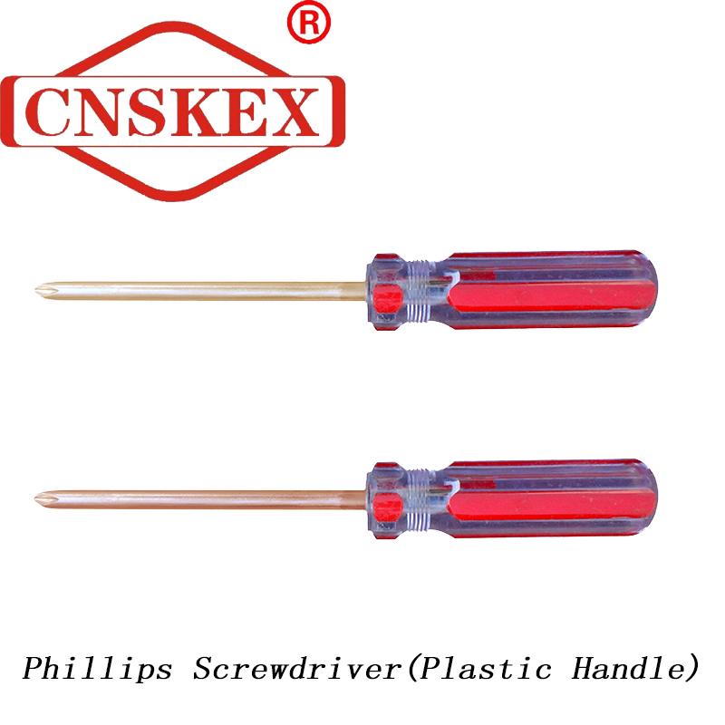 Phillips Screwdriver with Flameproof Safety and Spark Free Plastic