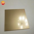 Cheapest 304 decorative 4x8 stamped stainless steel titanium gold sheet