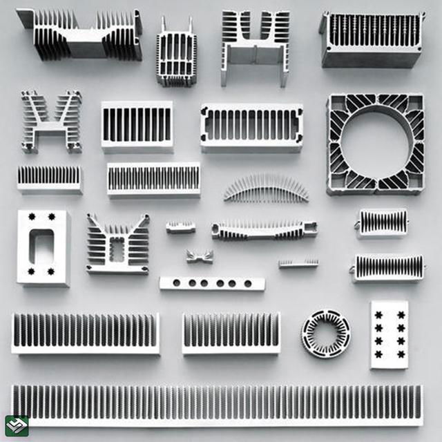 Cnc Processing Custom Heat Sink Aluminum Heatsink Led Extrusion Production 5