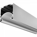 Custom Extrusion Aluminium Lighting For Housing Led Strip Profile Enclosure 5