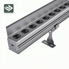 Aluminum Squeeze Manufacturer CNC Machining Aluminium Led Wall Washer Profile