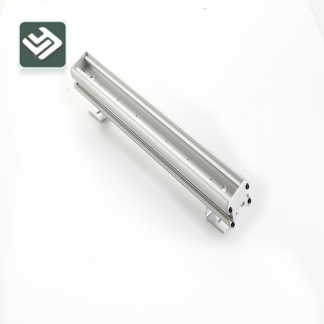 Aluminum Squeeze Manufacturer CNC Machining Aluminium Led Wall Washer Profile 2