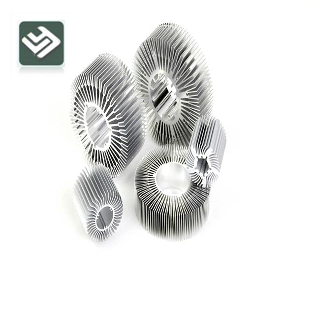 Customized LED Light Aluminum Extrusion Heatsink Profile 2