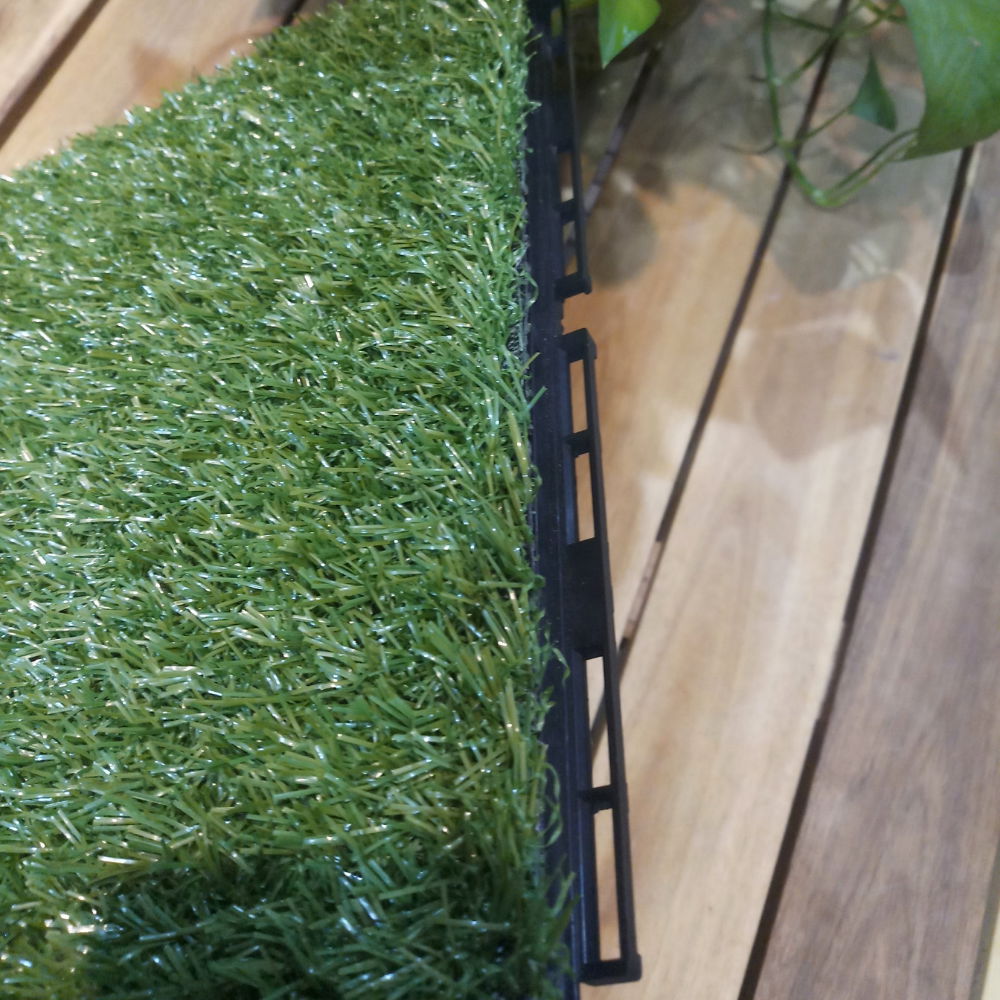 DIY Artificial Grass Tiles Best Choice For Modern Garden Easy To Set Up  3