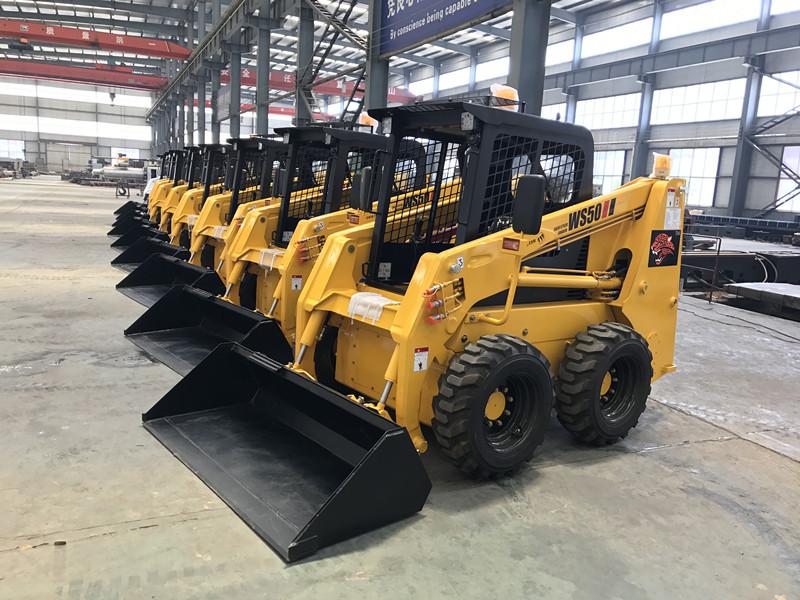 earthmoving machinery china mini skid steer loader cheap skid steer for sale 5