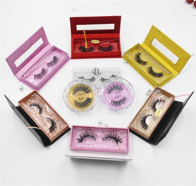 2019 Korean Style Wholesale Private Label 100% Real Mink individual Lashes 4