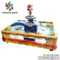 Colorful Park Arcade Game Machine 3D Fishing Machine 3