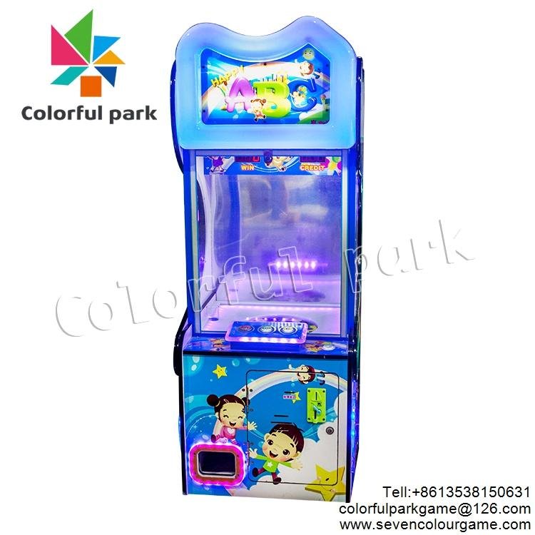 Colorful Park Coin Operated Games Toy Crane Gift Machine Crane Claw Machine Coin